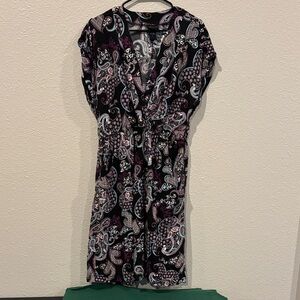 Torrid 1X Elegant Paisley Print Dress